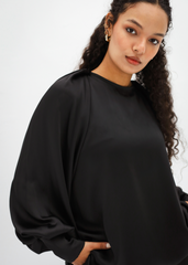 Raglan Satin Blouse