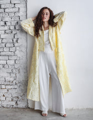 LEONORA KIMONO - BUTTER YELLOW