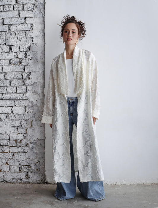 LEONORA KIMONO - OFF WHITE