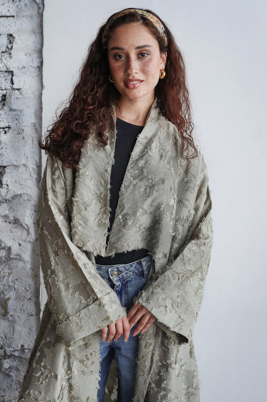 LEONORA KIMONO - OLIVE