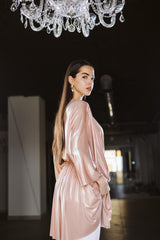 Nude Cape Dress