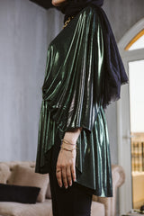 Olive Cape Dress