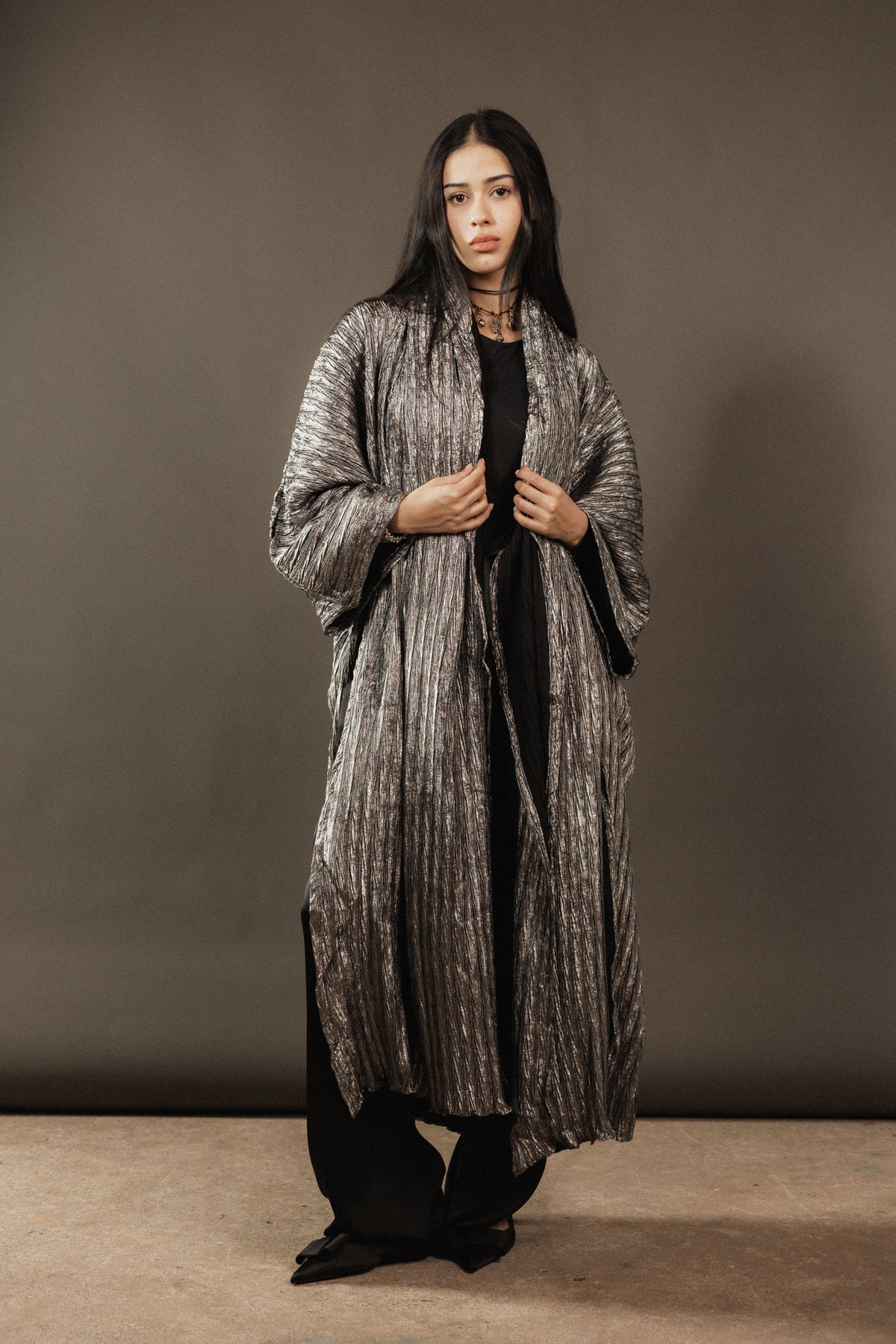 Aurora Silver Caftan